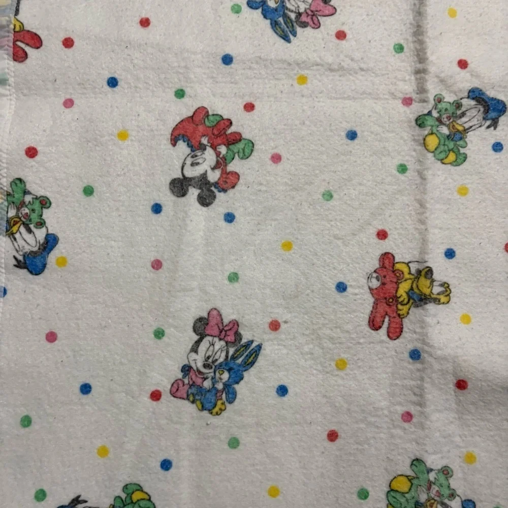 Vintage Disney Baby Blanket